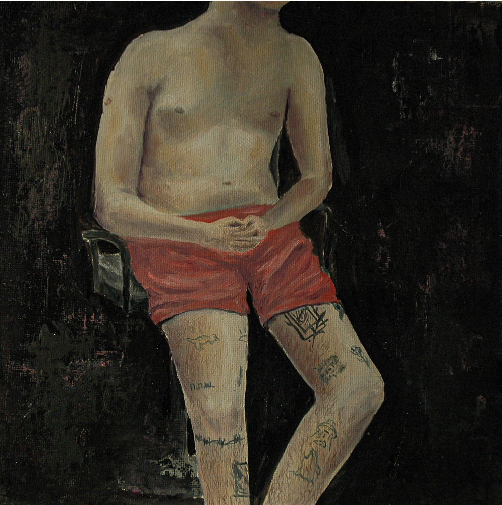 "Ft3" 25x25 cm Öl auf Malkarton 2020