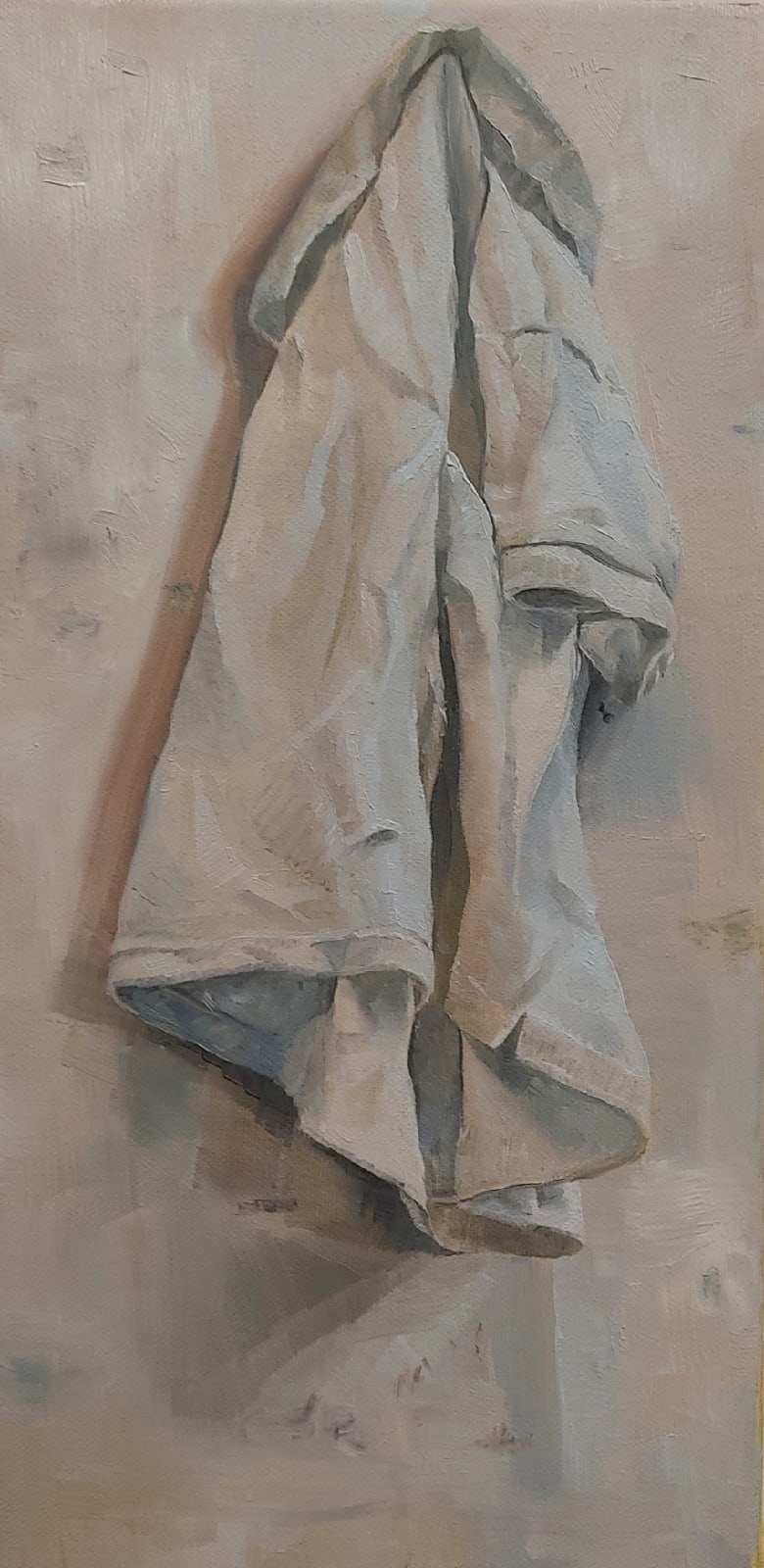 "Polo" 20x40 cm Öl auf Leinwand 2023